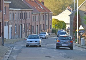 Heldergemstraat in Heldergem Persregio Dender