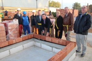 Eerste steenlegging jeugdcentrum Liedekerke Persregio Dender