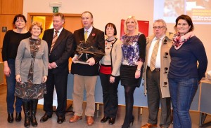 Dirk Vijverman winnaar Cultuurprijs Haaltert 2014 Persregio Dender