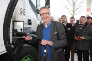 Tankstation op aardgas Erembodegem Persregio Dender