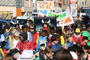 Kindercarnaval in Liedekerke Persregio Dender