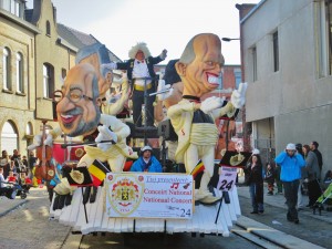 Carnavalsgroep Tisj in Aalst Carnaval 2015 Persregio Dender