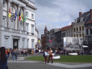 Grote Markt Aalst 100 jaar Grote Oorlog Persregio Dender