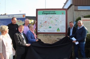 Officiele inhuldiging de Tingelroute Liedekerke Persregio Dender