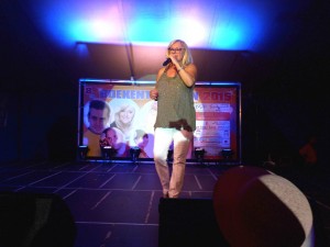 Corry Konings op Boekentfeesten Persregio Dender