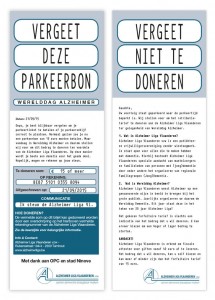 Vergeet niet te doneren bon Persregio Dender