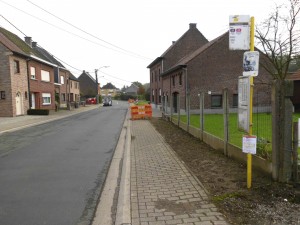 Aquafin werken in Lebeke Denderhoutem Persregio Dender