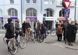 Arbeidsstraat fietsstraat Aalst Persregio Dender