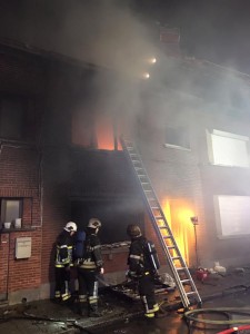 Brand in woning Arendstraat Aalst Persregio Dender