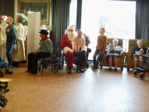 Kerstman in De Pastorij Denderhoutem Persregio Dender