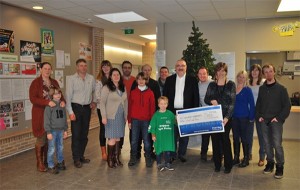 Stappen tegen Peseten cheque 2015 Persregio Dender