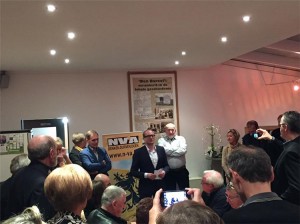 Nieuwjaarsreceptie N-VA met Ben Weyts Persregio Dender