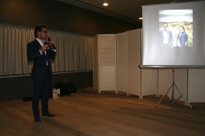 Bart Versluys bij Rotary Persregio Dender