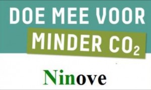 Minder CO 2 in Ninove Persregio Dender