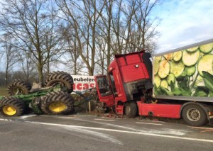 Ongeval op N45 Expresweg Persregio Dender