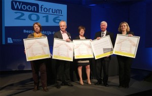 Dewaco winnaar 'GoedePraktijkprijs' en 'Publieksprijs' Woonforum 2016 Persregio Dender