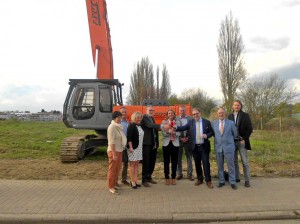 Eerste steenlegging crematorium Aalst 1 Persregio Dender