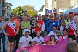 Jan De Veylder 1000 km Kom op tegen Kanker Persregio Dender