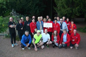 Vondelhof cheque Kom op tegen Kanker Persregio Dender