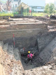 Archeologisch onderzoek onthult restanten van middeleeuwse watermolen Geraardsbergen Persregio Dender