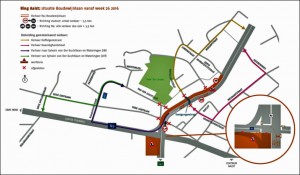 Baudewijnlaan Aalst Fietsersbrug Persregio Dender