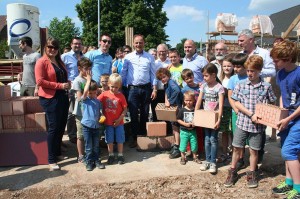 Eerste steenlegging basisschool Iddergem - Persregio Dender