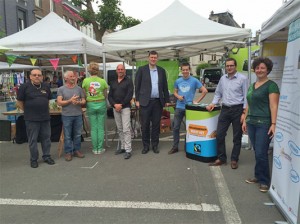 FairTrademarkt steunt lokale handelaars Geraardsbergen Persregio Dender