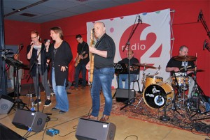 Free Souffieau met band in Wattenfabriek Persregio Dender