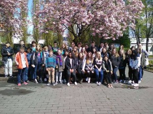 Middenschool uitwisseling leerlingen Geraardsbergen Persregio Dender