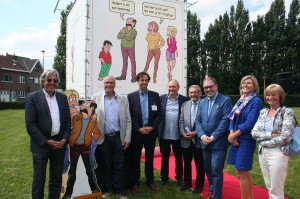 Officiele inhuldiging TechniGo Kiekeboes Persregio Dender