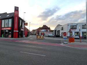 Outerstraat Ninove omleiding Persregio Dender