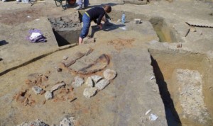 Restanten archeologische opgravingen Markt St