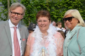 Willy Naessens en Marie-Jeanne in Borsbeke Persregio Dender