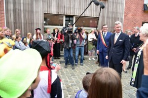 Koning Filip op bezoek in Geraardsbergen Persregio Dender