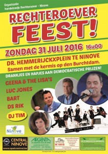 Rechteroever feest 2016