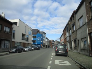 Koolstraat in Aalst Persregio Dender