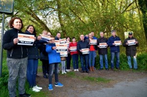 Bewoners protesteren tegen bouwaanvraag Rozenlaan Liedekerke Persregio Dender