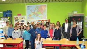 Leerlingen basisschool Iddergem Persregio Dender