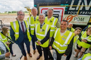 Ben Weyts bij inhuldiging biertrein Ninove Persregio Dender