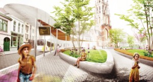 Esplanadeplein Aalst plannen ondergrondse parking makette Persregio Dender