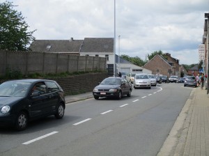 Filevorming aan basisschool Denderhoutem Persregio Dender