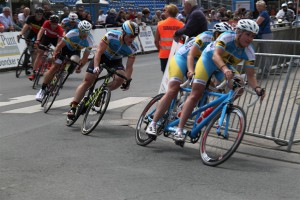 De G-wielrenners op na-Tourcriterium in Ninove Persregio Dender