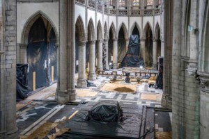 Sint-Martinuskerk uit Aalst tijdens opgravingen