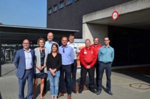 Burgemeester Denderleeuw en Samenwerkingsverband stationsomgeving Persregio Dender