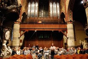 Concertband Cecilia Geraardsbergen in de kerk Persregio Dender