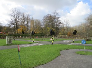 Verkeerslichten en borden Persregio Dender