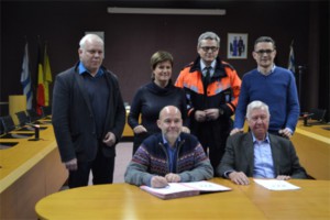 Ondertekening samenwerkingsprotocol Denderleeuw Persregio Dender