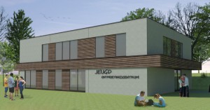 Jeugdcentrum in Aaigem bij Erpe-Mere Persregio Dender