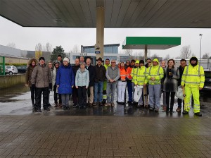 zwerfvuilopruimactie Hekkestraat Aalst Persregio Dender