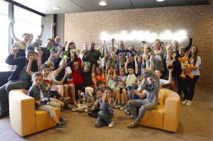 Kinderen programmeren al feestend inOdisee hogeschool Persregio Dender